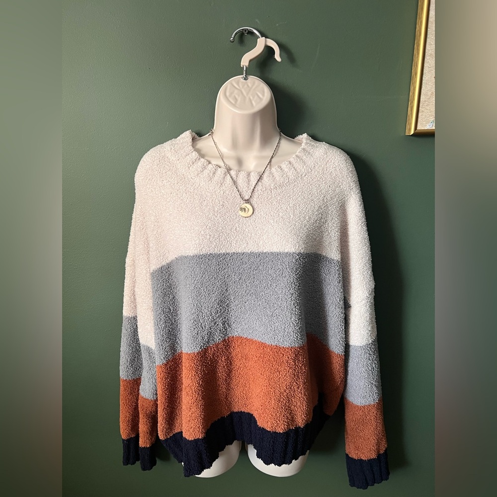 Thread & Supply Multicolor Crew Neck Sweater
